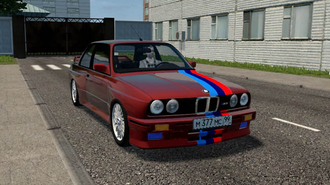 Мод BMW E30 M3 для City Car Driving (1.5.9)