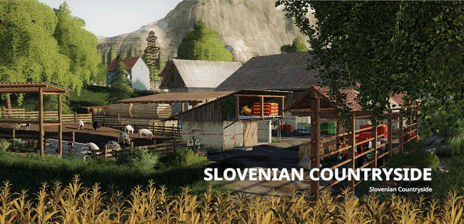 Карта Slovenian Countryside v1.0.0.1 для FS19 (1.6.x)