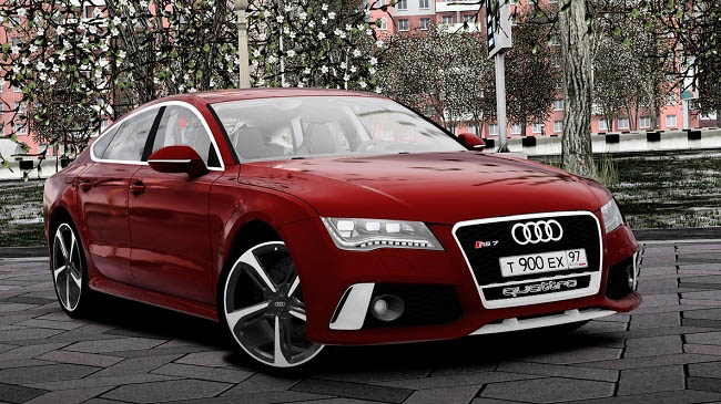 Мод Audi RS7 sportback 2013 для City Car Driving (1.5.9)