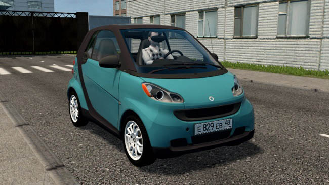 Мод Smart Fortwo для City Car Driving (1.5.9)