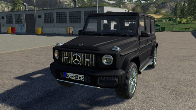 Мод Mercedes-Benz G-Class 2019 v1.0 для FS19 (1.5.x)