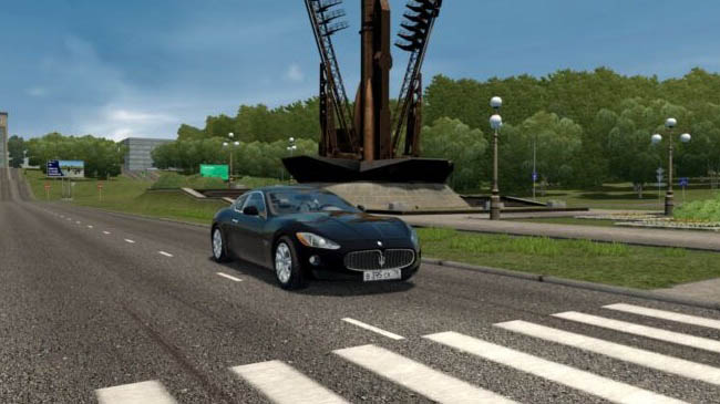 Мод Maserati GranTurismo для City Car Driving (1.5.9)