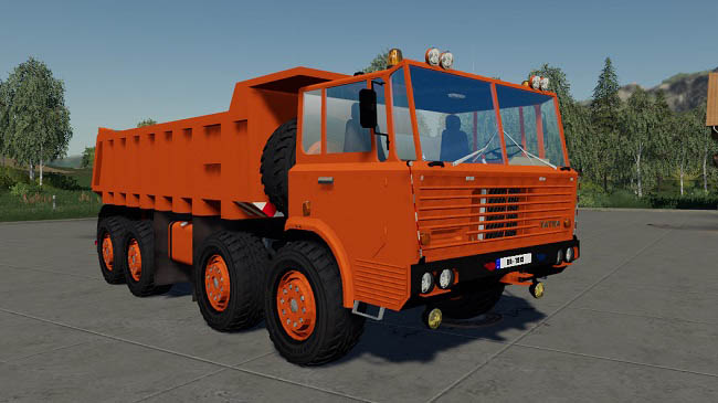 Мод Tatra 813 8x8 v1.0.0.0 для FS19 (1.5.x)