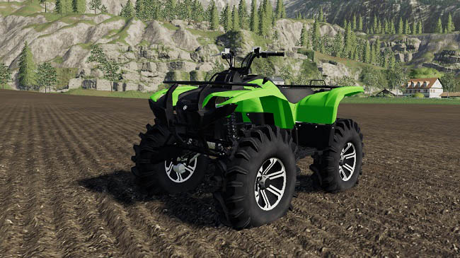 Мод Yamaha Grizzly v1.0 для FS19 (1.5.x)