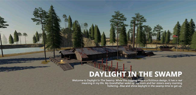 Карта Daylight In The Swamp v1.0.0.0 для FS19 (1.6.x)