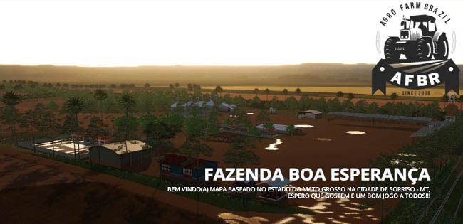 Карта Fazenda Boa Esperanca v1.0.0.0 для FS19 (1.6.x)