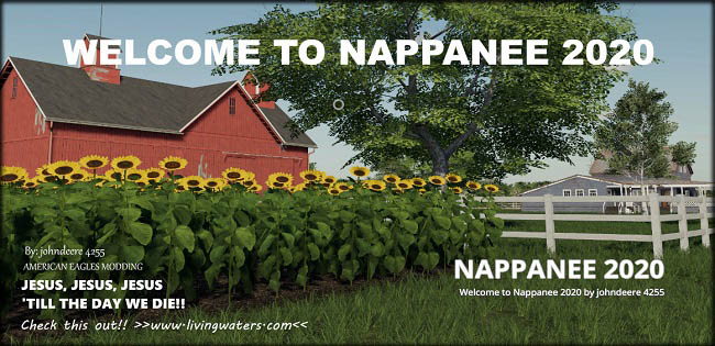 Карта Nappanee 2020 Edition v1.0.0.0 для FS19 (1.6.x)