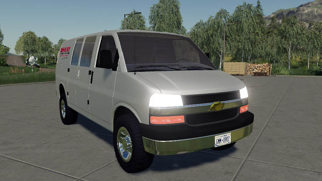 Мод 2005 Chevy Express 3500 v1.0.0.0 для FS19 (1.6.x)