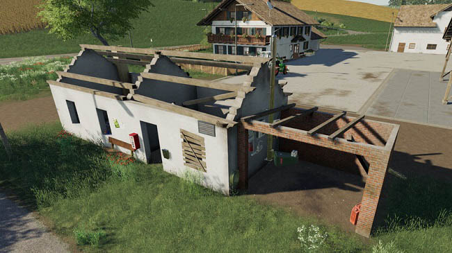 Мод Placeable Ruins House Pack v1.0.0.0 для FS19 (1.6.x)