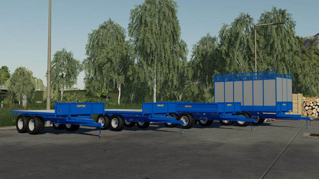 Мод Mcintosh 6 Tonne Multi Purpose Trailer v1.0.0.0 для FS19 (1.6.x)