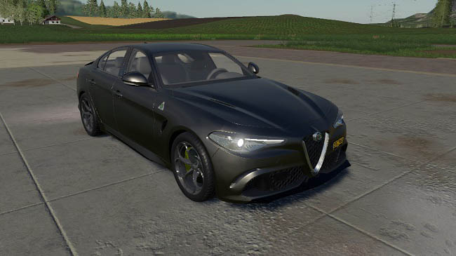 Мод Alfa Romeo Giulia v1.0 для FS19 (1.6.x)