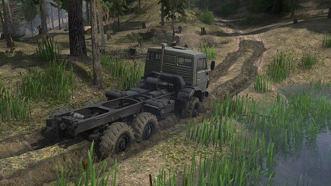 Карта "Пасс" v1.0 для Spintires: MudRunner