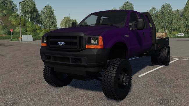 Мод 2002 Ford F350 Power Stroke v1.0.0.0 для FS19 (1.6.x)