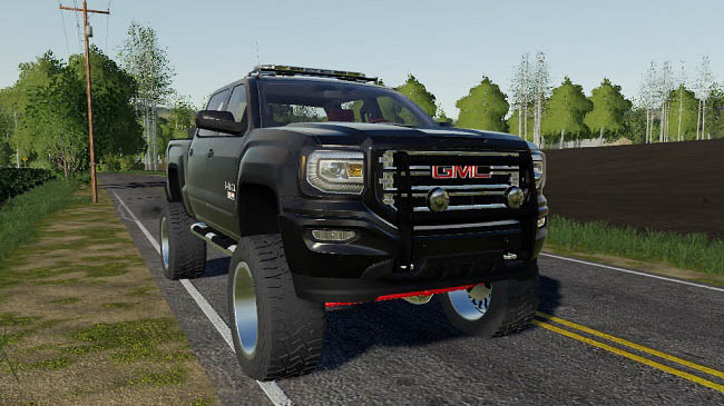 Мод GMC Sierra Custom v3.0.0.0 для FS19 (1.6.x)