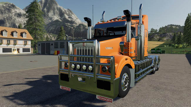 Мод Kenworth T408 SAR v1.0.0.0 для FS19 (1.6.x)