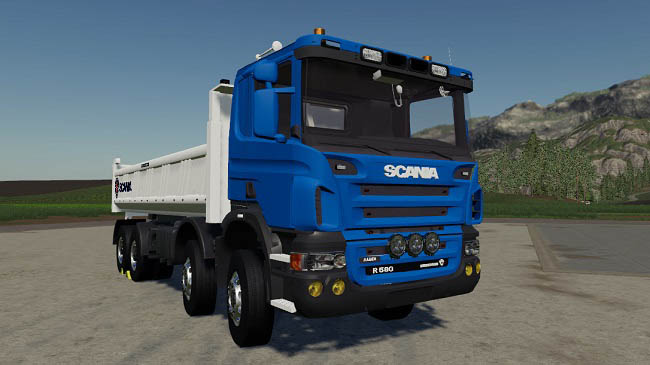 Мод Scania 8x4 Tipper v2.0.2.0 для FS19 (1.6.x)