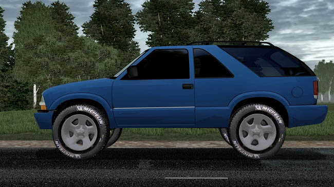 Мод 2001 Chevrolet Blazer для City Car Driving (1.5.9.2)