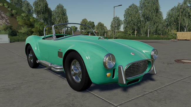 Мод Shelby Cobra v1.0.0.0 для FS19 (1.6.x)