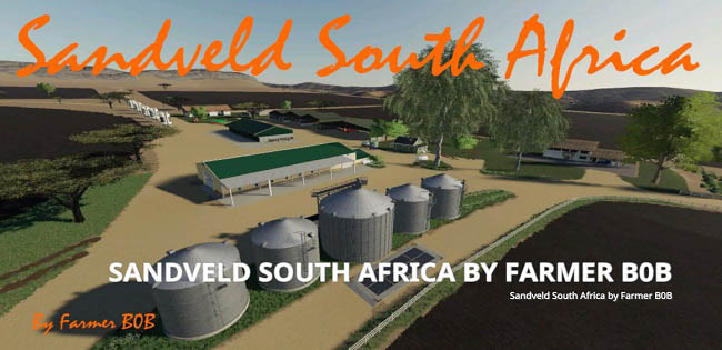 Карта Sandveld South Africa v004 для FS19 (1.7.x)