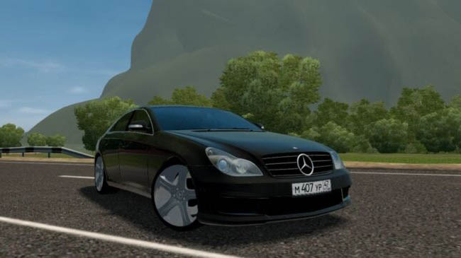 Мод Mercedes-Benz CLS500 W219 для City Car Driving (1.5.9)