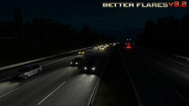 Мод Better Flares addons for Jazzycat Packs v3.3 fix 4 для ETS 2 (1.38.x)