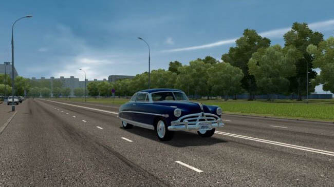 Мод Hudson Hornet для City Car Driving (1.5.9)