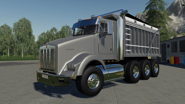 Мод Kenworth T800 dump truck v1.0.0.2 для FS19 (1.6.x)