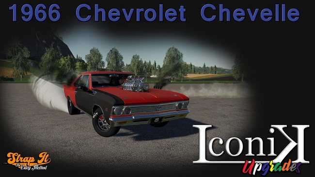 Мод 1966 Chevrolet Chevelle v1.0 для FS19 (1.6.x)