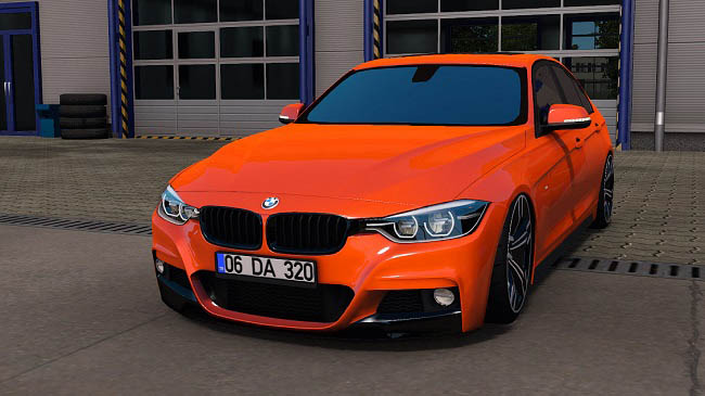 Мод BMW F30 M Package v1.1 для ETS 2 и ATS (1.39.x)