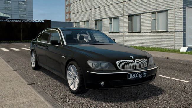 Мод BMW 760iL E66 для City Car Driving (1.5.9.2)