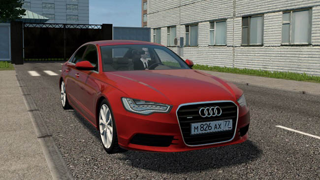 Мод Audi A6 2.0 TFSI для City Car Driving (1.5.9.2)
