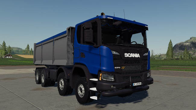Мод Scania XT 8x8 Kipper v1.0.0.0 для FS19 (1.6.x)