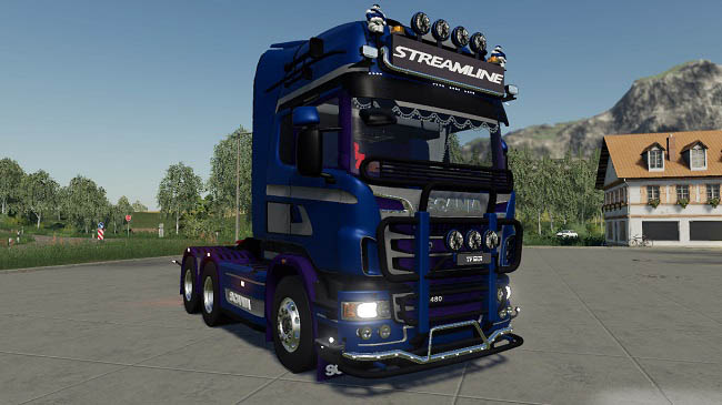 Мод Scania R730 Streamline v3.0 для FS19 (1.6.x)