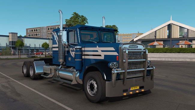 Freightliner FLC12064T v1.4 для Euro Truck Simulator 2 (1.46.x)