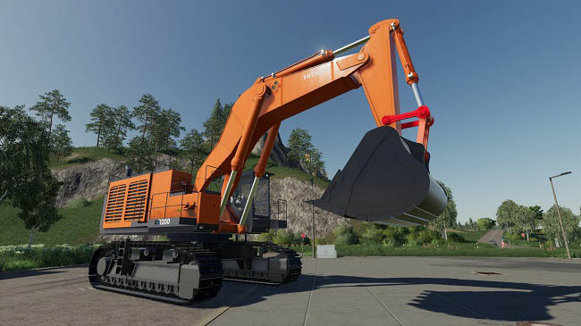 Мод Hitachi EX1200-7 v1.0.0.0 для FS19 (1.6.x)