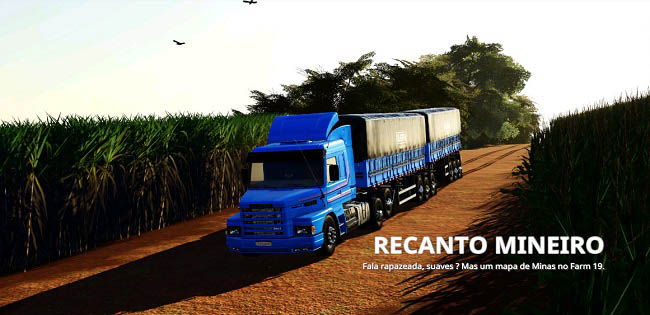 Карта Recanto Mineiro v1.0.0.0 для FS19 (1.6.x)