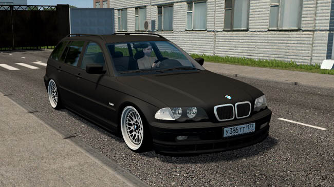 Мод BMW E46 TOURING 320i для City Car Driving (1.5.9.2)