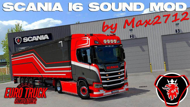 Мод Scania NextGen I6 Sound v5.6 FIX для ETS 2 (1.43.x)