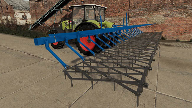 Мод Coupling Of Toothed Harrows v1.0.0.0 для FS19 (1.6.x)