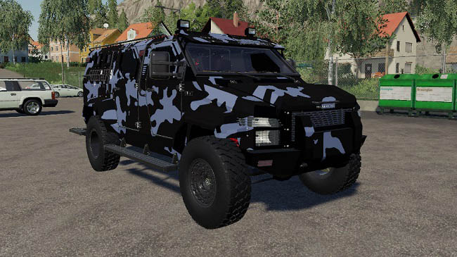 Мод Alpine Armoring Pitbull Vx Sheriff Edition v1.0 для FS19 (1.6.x)