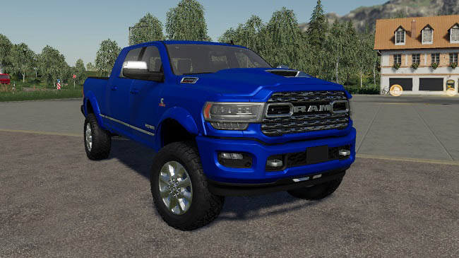 Мод 2020 Dodge Mega Cab v1.0.0.0 для FS19 (1.6.x)