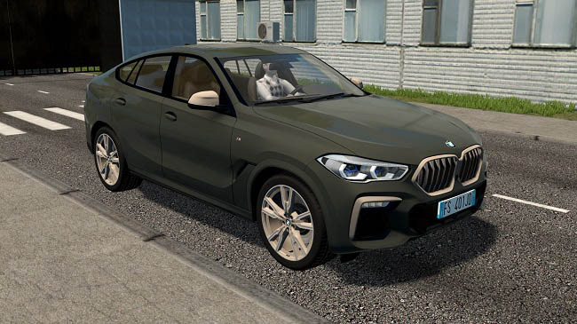 Мод 2020 BMW X6 M50i (G06) для City Car Driving (1.5.9.2)