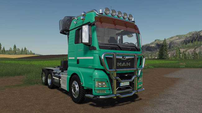 Мод MAN TGX Forest Semitrailer Pack v1.0.0.0 для FS19 (1.6.x)