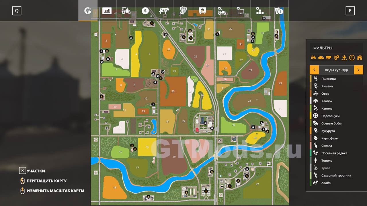 Farming simulator 19 карта село молоково
