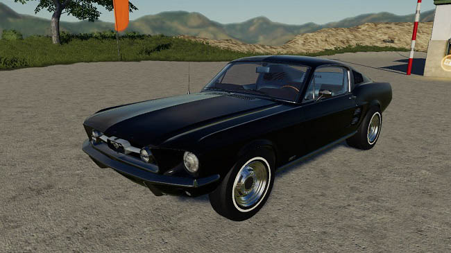 Мод Ford Mustang 1965 v1.0.0.0 для FS19 (1.6.x)