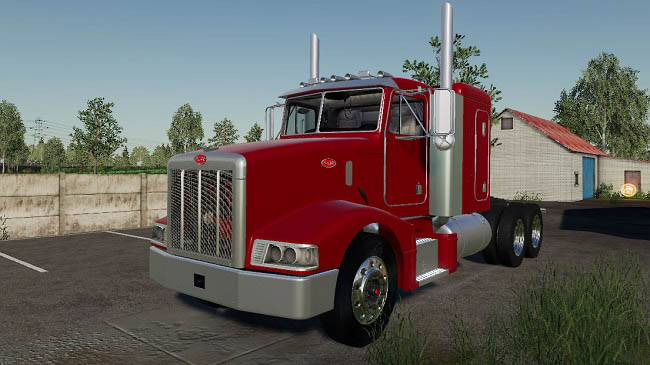 Мод Peterbilt 377 v1.0 для FS19 (1.6.x)