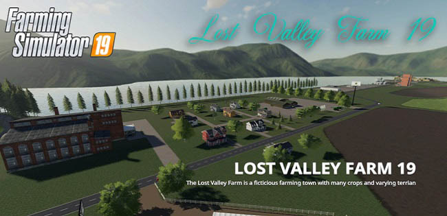Карта Lost Valley Farm 19 v2.0.0.0 для FS19 (1.6.x)