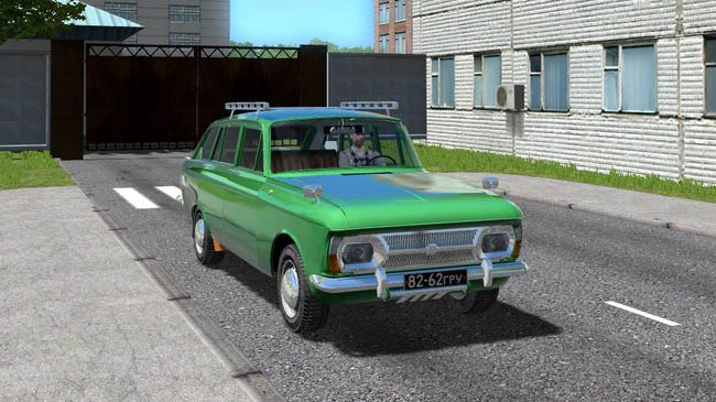 Мод ИЖ 2125 Комби Remake для City Car Driving (1.5.9.2)