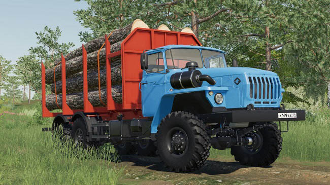 Мод URAL 4320-60 UST-5453 v1.0.0.0 для FS19 (1.6.x)