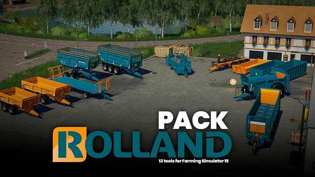 Мод Rolland Pack v1.0.0.2 для FS19 (1.6.x)